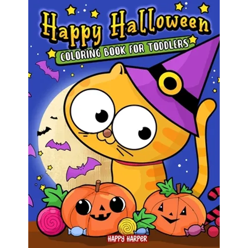 Toddler Halloween Coloring Book