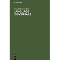 Language Universals: With Special Reference to Feature Hierarchies