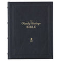 NLT Family Heritage Bible, Large Print Family Devotional Bible for Study, New Living Translation Holy Bible Full-Grain Leather Hardcover, Additional I