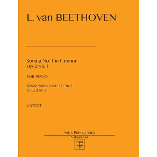 Sonata No. 1 in F minor, op. 2 no. 1: Klaviersonate Nr. 1 F-minor, opus 2 nr. 1