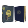 Niv, Radiant Virtues Bible: A Beautiful Word Collection, Leathersoft, Navy, Red Letter, Comfort Print: Explore the Virtues of Faith, Hope, and Love