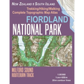 Fiordland National Park Trekking/Hiking/Walking Complete Topographic Map Atlas Milford Sound Routeburn Track New Zealand South Island 1: 95000: Great