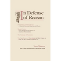 In Defense of Reason: Three Classics of Contemporary Criticism