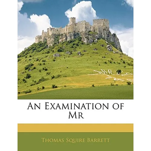 An Examination of MR