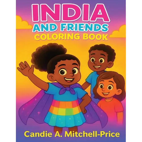 India and Friends Coloring Book