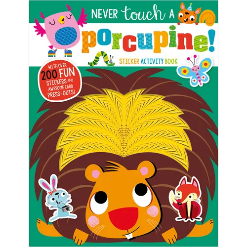 Never Touch a Porcupine Sticker Activity Book