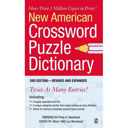 New American Crossword Puzzle Dictionary