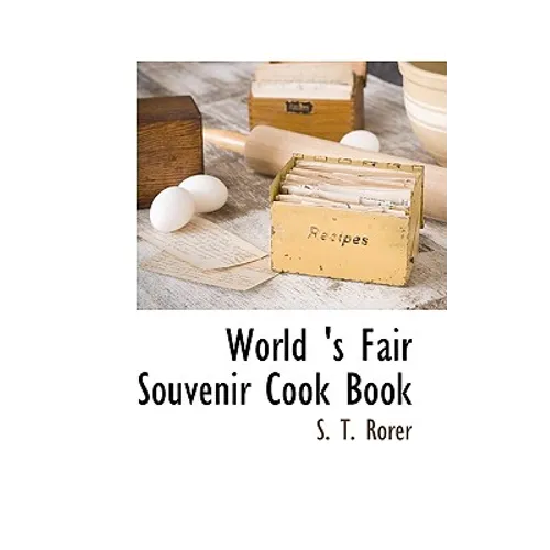 World 's Fair Souvenir Cook Book