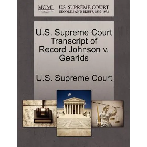 U.S. Supreme Court Transcript of Record Johnson V. Gearlds