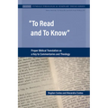 To Read and To Know