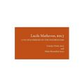 Lucile Mathevon, RSCJ (1793-1876): Friend of the Potawatomi