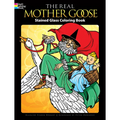 The Real Mother Goose Stained Glass Coloring Book