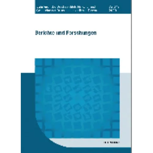 Jahrbuch des Bundesinstituts für Kultur und Geschichte der Deutschen im östlichen Europa, BAND 17, Jahrbuch des Bundesinstituts für Kultur und Geschic
