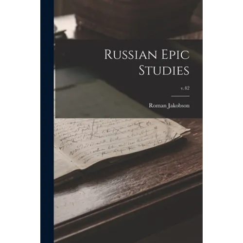 Russian Epic Studies; v.42