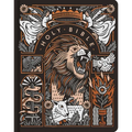 ESV Single Column Journaling Bible, Artist Series, Red Letter (Hardcover, Joshua Noom, the Lion and the Lamb)