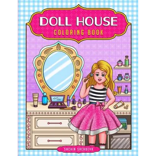 Doll House Coloring Book
