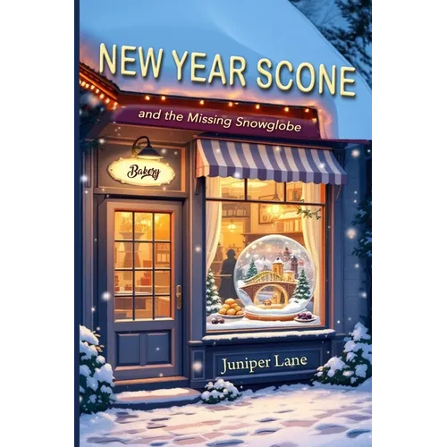 New Year's Scone and the Missing Snowglobe (with recipes in the back): A winter cozy mystery with an amateur sleuth and culinary clues