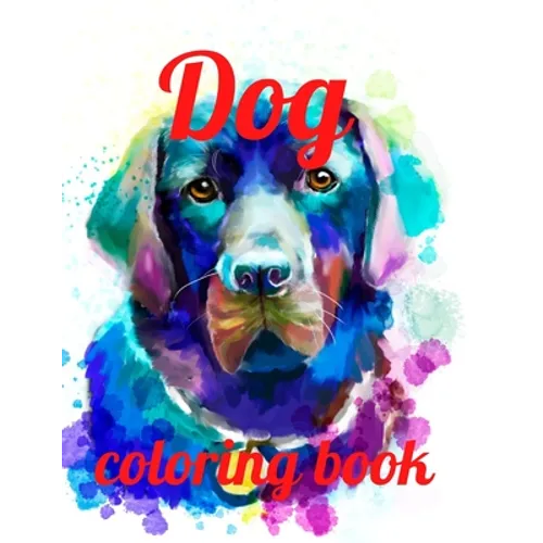 Dog coloring book: A Coloring Book of 35 Unique Stress Relief dog Coloring Book Designs Paperback