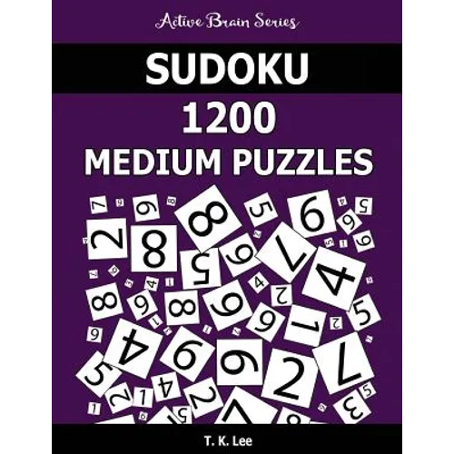 Sudoku 1200 Medium Puzzles: Keep Your Brain Active For Hours