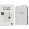 Biblia Manual Ntv, Letra Grande Con Filament (Sentipiel, Blanco, Índice, Letra Roja)