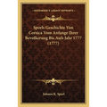 Sporls Geschichte Von Corsica Vom Anfange Ihrer Bevolkerung Bis Aufs Jahr 1777 (1777)