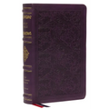 Nkjv, Personal Size Reference Bible, Sovereign Collection, Leathersoft, Purple, Red Letter, Thumb Indexed, Comfort Print: Holy Bible, New King James V