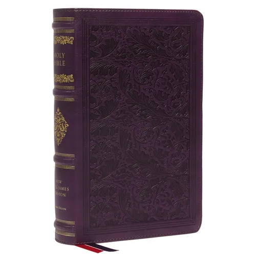 Nkjv, Personal Size Reference Bible, Sovereign Collection, Leathersoft, Purple, Red Letter, Thumb Indexed, Comfort Print: Holy Bible, New King James V