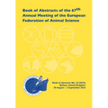 Book of Abstracts of the 67th Annual Meeting of the European Federation of Animal Science: Belfast, Uk, 29 August - 1 September 2016