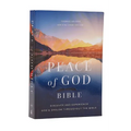 Peace of God Bible: Discover and Experience God's Shalom Throughout the Bible (Nkjv, Softcover, Red Letter, Comfort Print)
