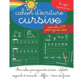 Cahier d'écriture cursive maternelles et CP - petite et grande section: Cahier pour apprendre à écrire alphabet majuscule et minuscule - chiffres - tr