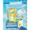 Ozzy's Mailbox: Motivate reading practice with Ozzy's learn to read games for kids 5-7! Interactive letters from a dragon pen pal, dai