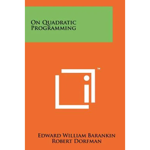 On Quadratic Programming