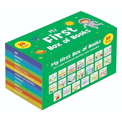 My First Learning Library Boxset (20 Books): A Boxset of 20 Illustrated Board Books Ideal Gift for Kids, Toddlers [Penguin Early Learning Series]