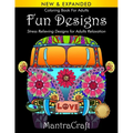 Coloring Book For Adults: Fun Designs: Stress Relieving Designs for Adults Relaxation: (MantraCraft Coloring Books Series)