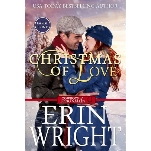 Christmas of Love: A Small Town Holiday Western Romance (Large Print)