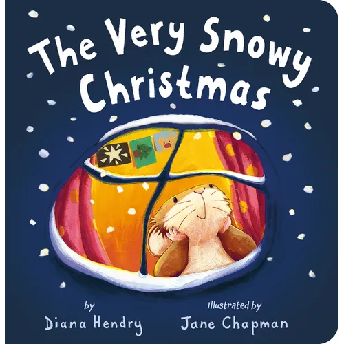 The Very Snowy Christmas: A Sparkly Christmas Board Book for Kids and Toddlers