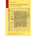 Die Briefe Des Demetrios Kydones: Themen Und Literarische Form
