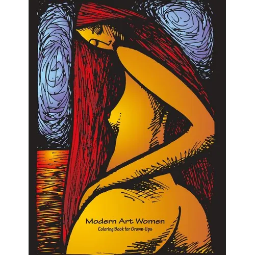 Modern Art Women Coloring Book for Grown-Ups 1