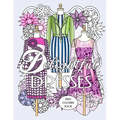 Delightful Dresses: Adult Coloring Book