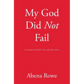 My God Did Not Fail: A testament of God's love amid the storm.