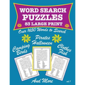 83 Large Print Word Search Puzzles Birds Fish Halloween Pirates and More vol 1: Teens and Adults Have Fun Engaging Your Mind As You Hunt And Seek For