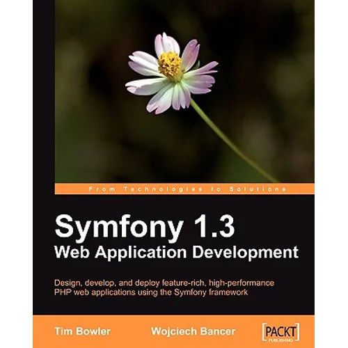 Symfony 1.3 Web Application Development