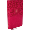 Nkjv, Reference Bible, Personal Size Large Print, Leathersoft, Pink, Red Letter Edition, Comfort Print: Holy Bible, New King James Version