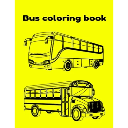 Bus coloring book