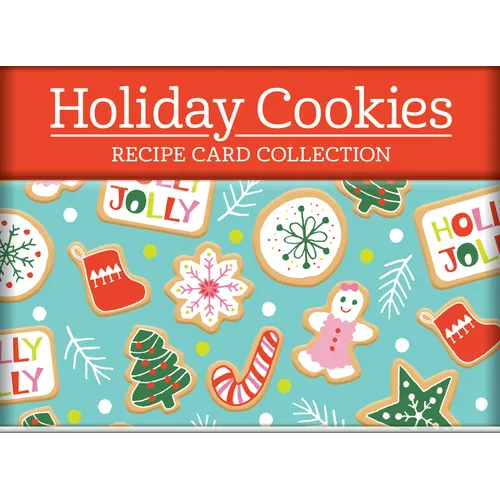 Holiday Cookies - Recipe Card Collection Tin