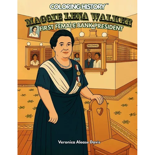 Coloring History: Maggie Lena Walker, The First Female Bank President