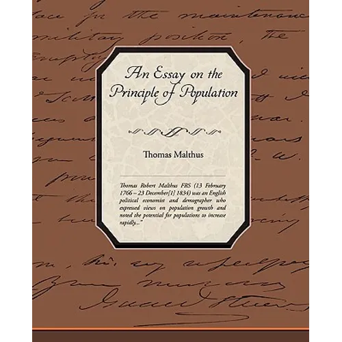 An Essay on the Principle of Population