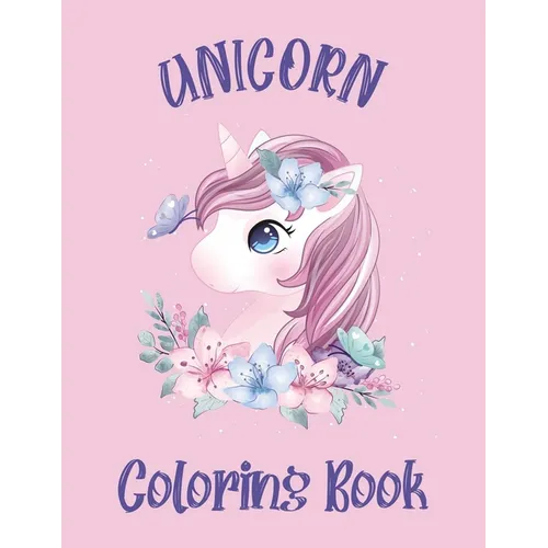 Unicorn Coloring Book: 50 Unicorn Coloring Pages