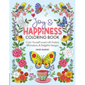 Joy & Happiness Coloring Book: Color Yourself Loved with Positive Affirmations & Delightful Designs