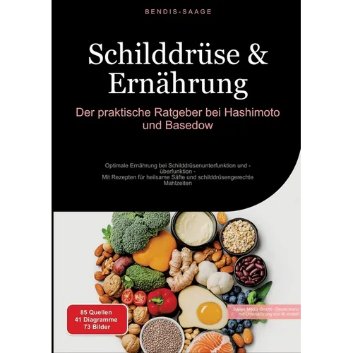 Schilddrüse & Ernährung: Der praktische Ratgeber bei Hashimoto und Basedow: Optimale Ernährung bei Schilddrüsenunterfunktion und -überfunktion - Mit R